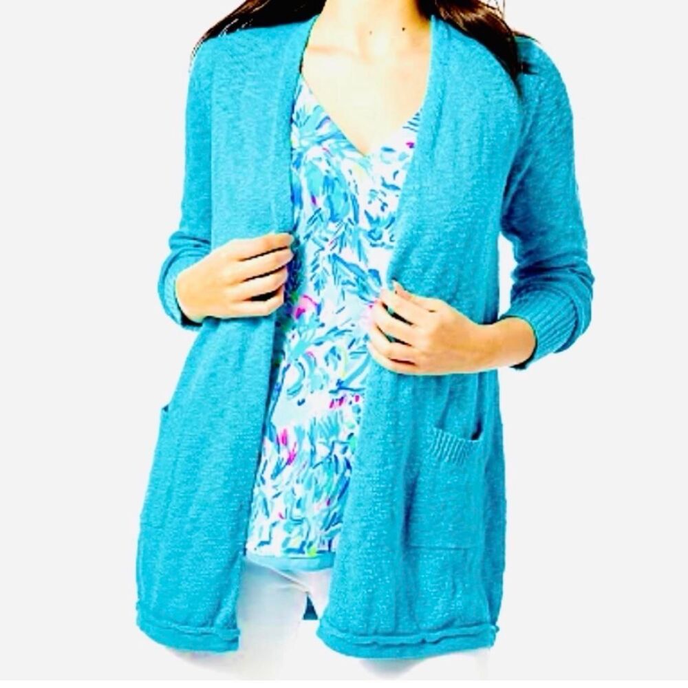Lilly-pulitzer Women's Blue Cardigan